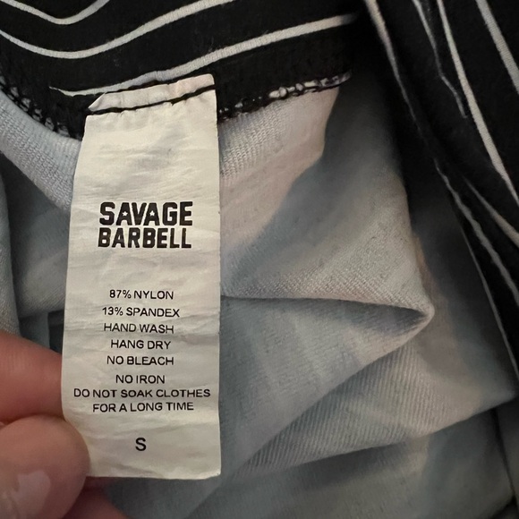Savage barbell workout shorts size small - Picture 3 of 3